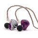 thumbnail image 1 of Auriculares Linsoul KZ ZSN Pro Hybrid 1BA+1DD con micrófono morado, 1 of 7