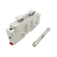 Soliot - Portafusible Con Fusible 1500Vdc 32A 10X85Mm Fotovoltaico