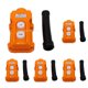 thumbnail image 1 of 5x COB61 Alzamiento Pulsador Interruptor Grúa Control Colgante 200 / 500V Naranja, 1 of 5