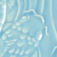 Glaze Amaco Lg-24, Líquido Brillante Sin Plomo, Azul Claro, 473 Ml