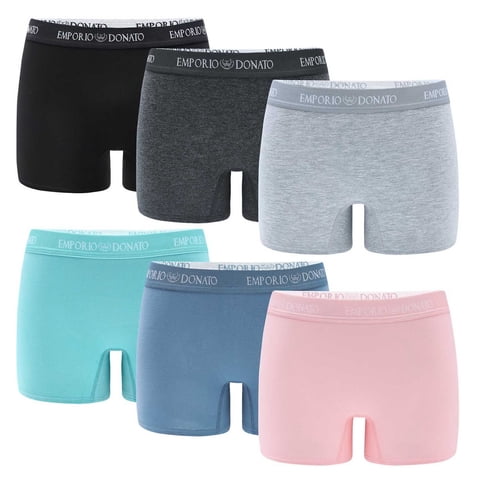 Giovacchino - Pack De 6 Calzones Pantaleta Algodón Mujer