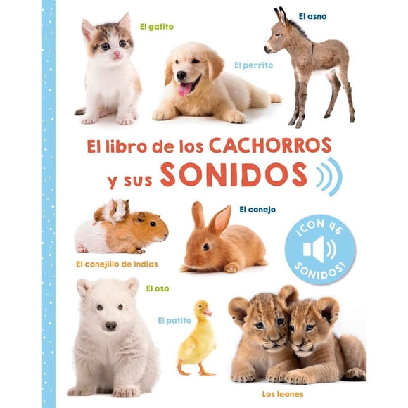 El libro de los cachorros y sus sonidos