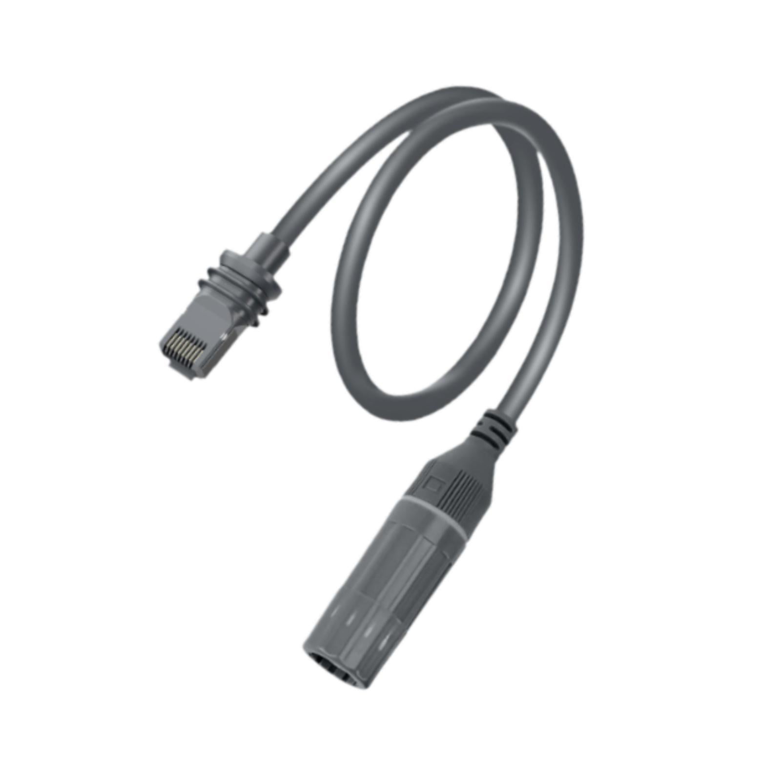 Bothyi - Adaptador Extensor Ethernet De 1200 Mbps Estable 8p8c Cable Ethernet De 20 Cm Ip67