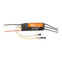 Magideal - Esc Sin Escobillas, Helicóptero Rc, Avión Aéreo, Componentes De Juguetes, Pieza De Actualización, Reemplaza El Conjunto Esc, Eléctrico, Controlador De 60A