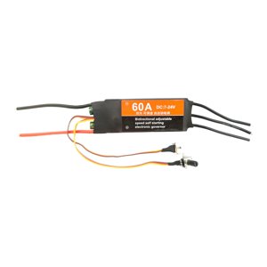 Magideal - Esc Sin Escobillas, Helicóptero Rc, Avión Aéreo, Componentes De Juguetes, Pieza De Actualización, Reemplaza El Conjunto Esc, Eléctrico, Controlador De 60A