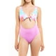 thumbnail image 1 of Trikini Con Nudo Ajustable Estampado Fucsia L, 1 of 3
