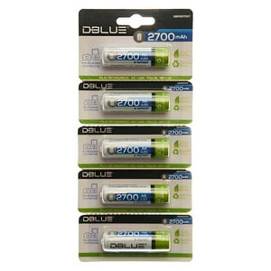 Dblue - Pila Recargable Aaa Ni-Mh