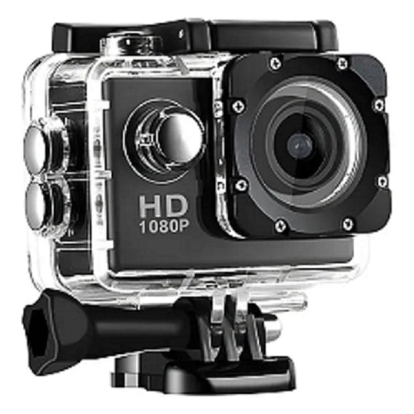 Cámara Go Pro Full HD 30FPS Deportiva Modelo 1080P Full HD M2 Mejor Calidad Cámara Acción con Accesorios básicos Sumergible