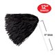 thumbnail image 2 of Cocteleras de poliéster negras Cheerleading Pom-Poms Beistle, 12 x 11 pulgadas, 2 unidades, 2 of 7