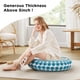 thumbnail image 5 of Juego de almohadas de suelo Codi Meditation Round Large Aqua (paquete de 2), 5 of 9