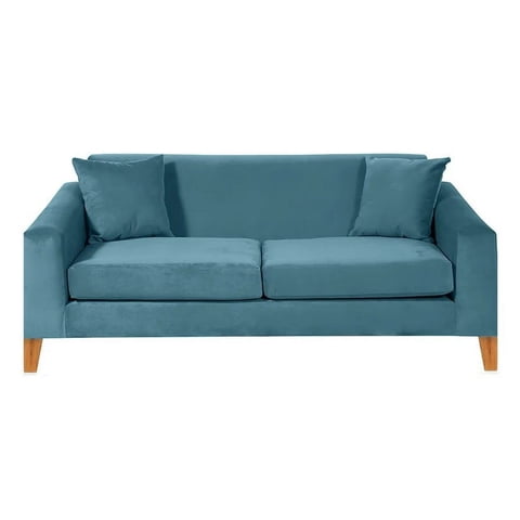 Barra Design - Sofá Finland 3C Felpa Petroleo