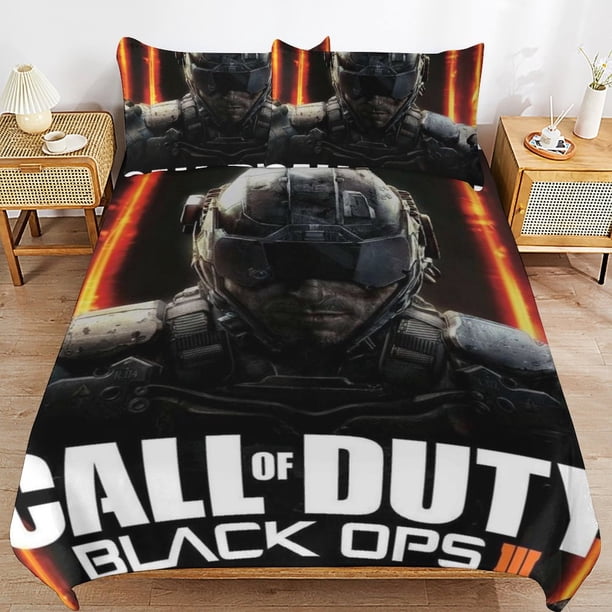 Call of Duty Breathable Soft Surface Comfortable Texture Hotel Style Duvet Cover Sets with Zipper Closure