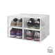 thumbnail image 2 of Set 4 Cajas Organizadoras de Zapatos Home Logics 1 un, 2 of 10
