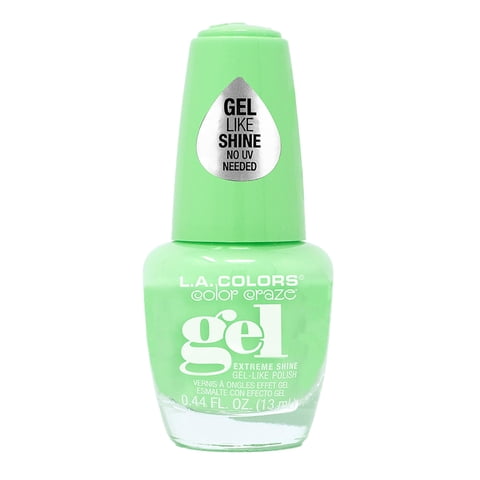 Esmalte En Gel L.A. Colors Creamy Neon Lucky Cnl224