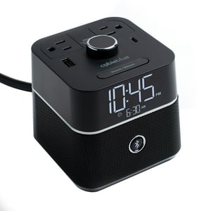 Cargador De Despertador Con Altavoz Bluetooth Brandstand Cubieblue