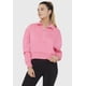 thumbnail image 1 of Polerón Mujer Deportivo Half Zipper Rosado Corona, 1 of 5