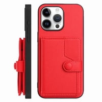 Foxdock Funda Para Iphone 16 Pro Max Con Bloqueo Rfid - Diseño Elegante Con Cierre De Botón