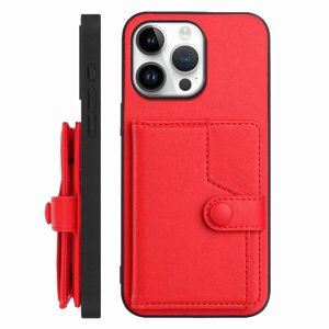 Foxdock Funda Para Iphone 16 Pro Max Con Bloqueo Rfid - Diseño Elegante Con Cierre De Botón