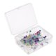 thumbnail image 1 of 100pcs pernos de cabeza perlados multicolor para diy componentes de joyería surtidos, 1 of 4