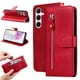 thumbnail image 3 of Funda con Cremallera para Samsung Galaxy A56 5G, Carcasa Cartera de Cuero PU con Soporte y Tarjetero, 3 of 6