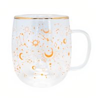 Glasso - Tazón Doble Pared 500 Ml Constelacion Vidrio