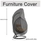 thumbnail image 2 of 1pc 210D Hanging Swing Egg Chair Cover Rattan Patio Outdoor Waterproof Protect Cover, 2 of 4
