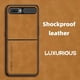 thumbnail image 1 of Premium Lamb Leather Wallet Phone Case With Shockproof Flip Cover For Samsung Galaxy Z Flip 3/4 - Protect Your Phone in Style!, 1 of 3