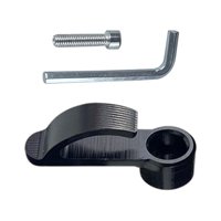 Magideal - Gancho Para Bicicleta De Motocicleta Gancho Para Vehículo Eléctrico Para Botellas Bolsas Fácil Instalación Repuestos Manillar Multifuncional Para Bote Negro