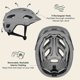 thumbnail image 3 of Casco de bicicleta Retrospec Lennon con luz LED de seguridad para adultos, 3 of 6