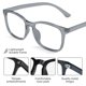 thumbnail image 4 of Gafas de bloqueo de luz azul livho High Tech con 99% de protección UV, 4 of 8