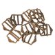 thumbnail image 2 of 10pcs correas de metal deslizante hebilla ajustador de cinta para las correas de los accesorios del bolso, 2 of 5