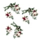 thumbnail image 2 of Flor Swag Hojas Verdes Colgando Para Fiesta 3 Rojo Rosa, 2 of 5