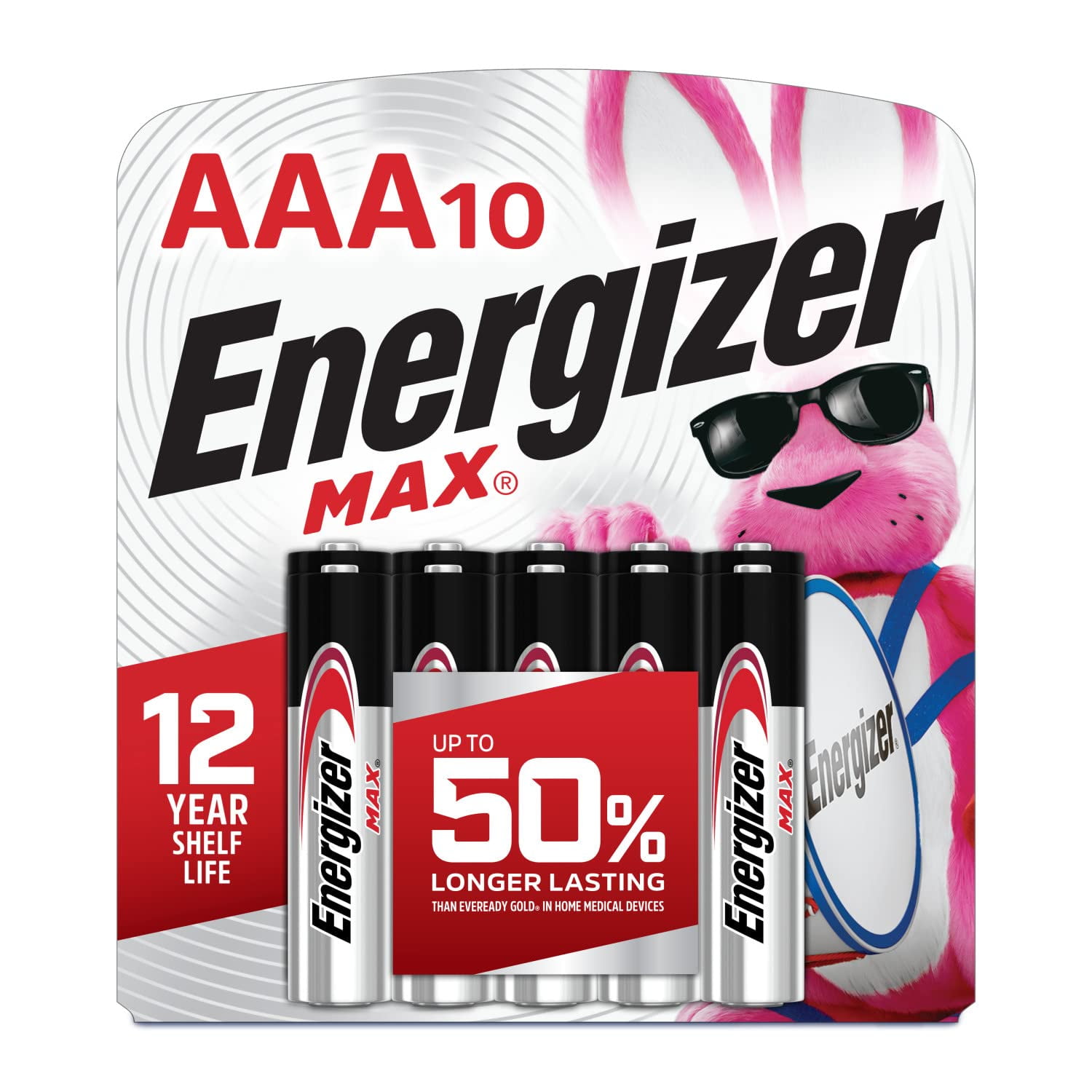 Pilas Alcalinas Energizer Max Aaa Paquete De 10