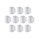 thumbnail image 1 of 10 Uds Cubierta De Gancho Cubierta Protectora De Mano Calamar Jig Funda Protectora De Gancho Blanco M, 1 of 5