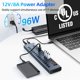 thumbnail image 5 of Hub USB VANGREE de 17 puertos de 10 Gbps con 3 QC de carga rápida de 24 W, 5 of 9