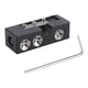 thumbnail image 1 of Herramienta De Reparación De Punta De Taco De Billar De Aluminio 9 En 1, Herramientas De Punta De Taco De Billar Premium, Color Negro, 1 of 4