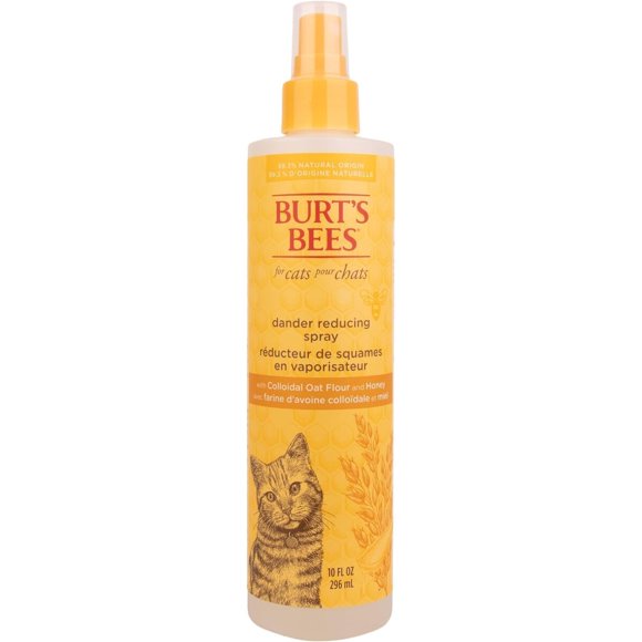Burt’s Bees for Pets Cat Dander Reducing Spray, Oat Honey