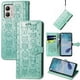 thumbnail image 2 of Funda Cartera FOXDOCK para MOTO G53 5G , Flip PU con Relieve de Gatos y Perros, Tarjetero y Soporte, 2 of 6