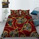 thumbnail image 1 of x1059 Bed SheetsLeopard Print Duvet Cover Set Microfiber European Retro Classic Printing Twin Bedding Set Leopard Gold Chain Quilt Cover 3-Piece Bedding Set (1 Duvet Cover + 2 Pillow Shams) nj1059, 1 of 5