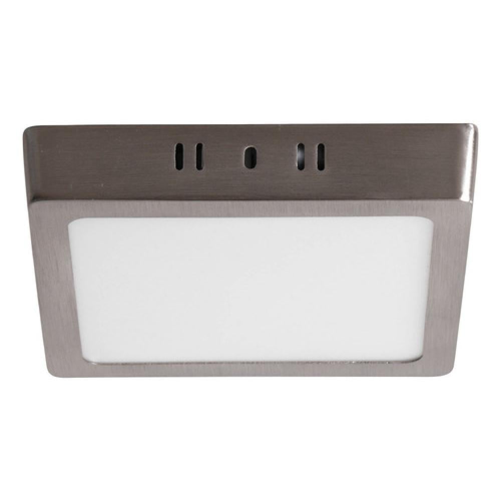 Teimporta - Panel Led Plafón Sobrepuesto Cuadrado Satinado 12w Neutra Satinado