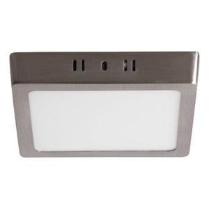 Teimporta - Panel Led Plafón Sobrepuesto Cuadrado Satinado 12W Neutra Satinado