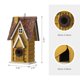 thumbnail image 3 of Casa para Pájaros Glitzhome GH90085 de Madera Colgante 17 × 14 × 31 cm, 3 of 7