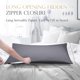 thumbnail image 5 of Funda de almohada ELIBABA Queen 51x76 cm Gris oscuro - 1 unidad, 5 of 7