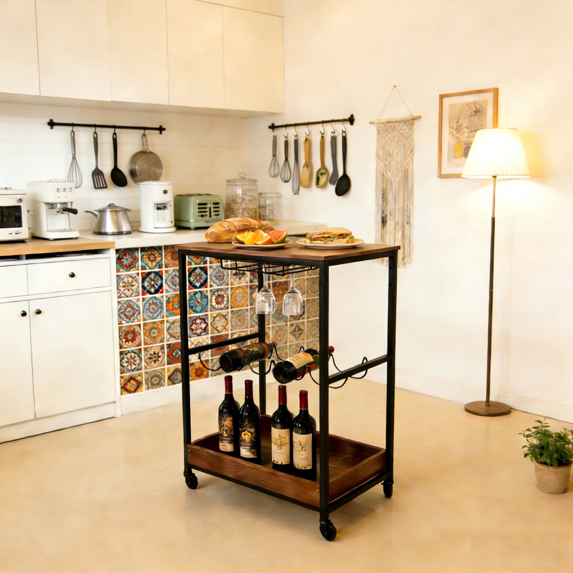 Mainstays - Carro Bar 70x40cm Mdf