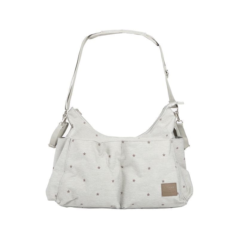 Infanti - Bolso De Hombro Capro Estrellas Tote Gris