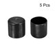 thumbnail image 2 of Uxcell 5 piezas de tapones de goma 1 3/4"(44mm) ID tapa de perno de tubo redondo de vinilo negro, 2 of 5