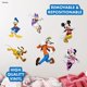 thumbnail image 2 of Calcomanías de pared WALL PALZ Disney 6 piezas autoadhesivas, 2 of 7