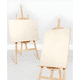 thumbnail image 2 of Atril caballete para pintar infantil ajustable madera 90cm, 2 of 3