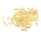 thumbnail image 1 of 100pcs perlas de dreadlock de aluminio para diy peinado trenza cola de caballo de oro, 1 of 5