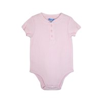Pumucki - Body Acanalado Rosado Talla 12-18 Meses